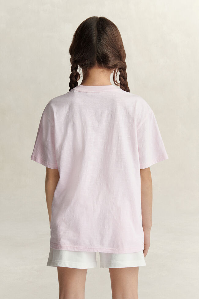 Teen Girls grovspunnen T-shirt