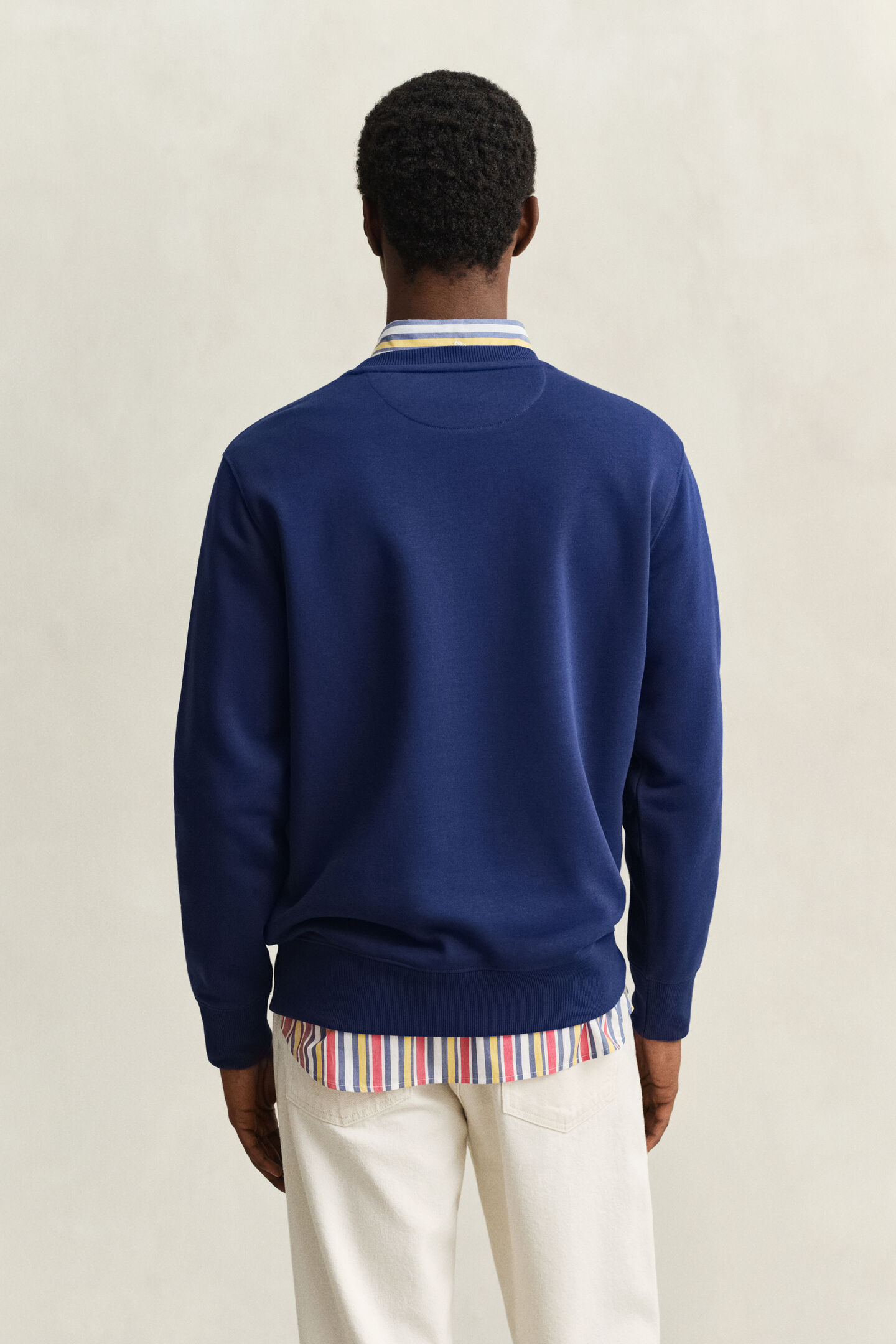 Shield sweatshirt med rund hals