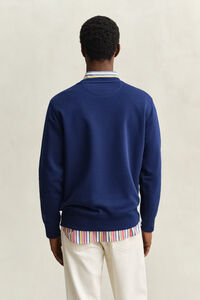 Shield sweatshirt med rund hals