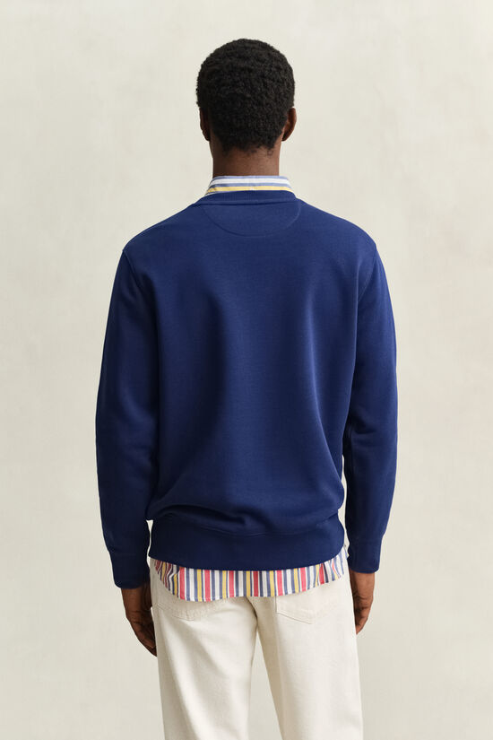 Shield sweatshirt med rund hals