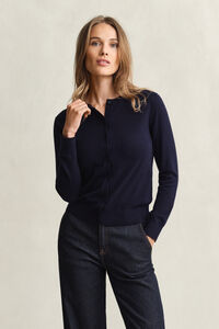 Tunn rundhalsad kofta