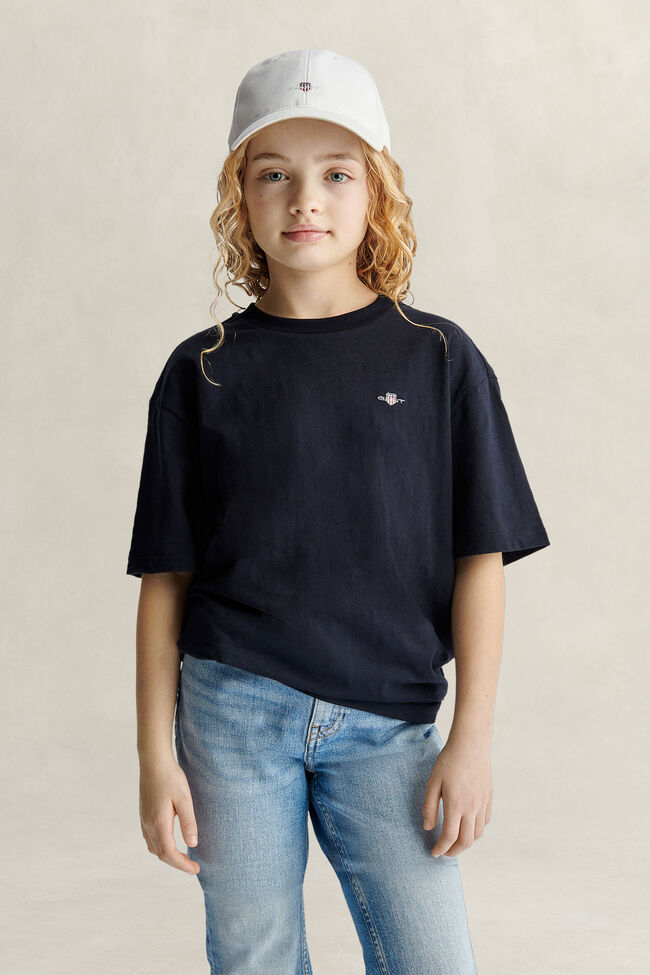 Teen Girls grovspunnen T-shirt