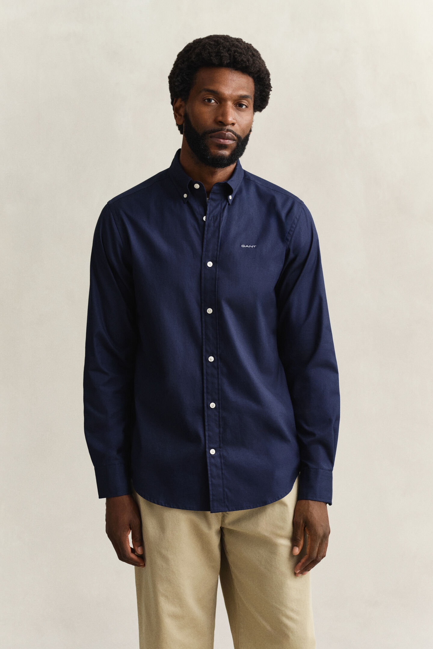 Pinpointv&auml;vd oxfordskjorta