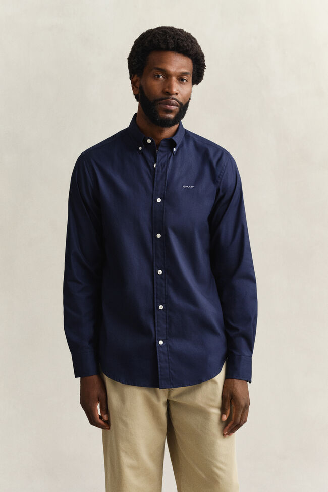 Pinpointv&auml;vd oxfordskjorta