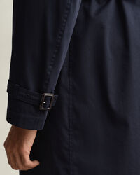 Trenchcoat i bomullsblandning