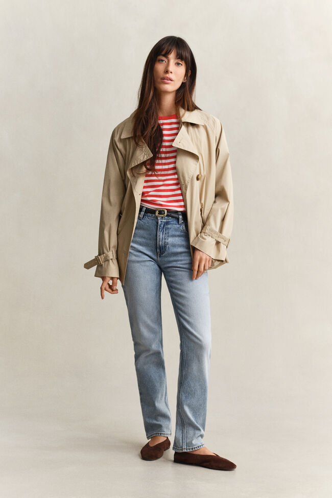 Shield randig T-shirt