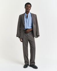 Relaxed fit indigof&auml;rgad chambrayskjorta