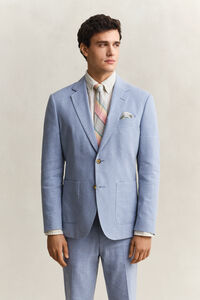 Kavaj i linneblandning