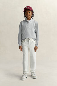 Teen Boys sweatshirt med half-zip