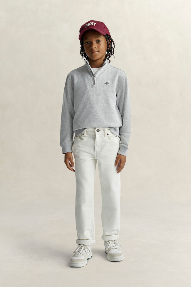 Teen Boys sweatshirt med half-zip