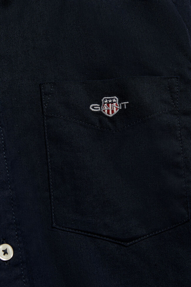 Teen Boys skjorta i linneblandning