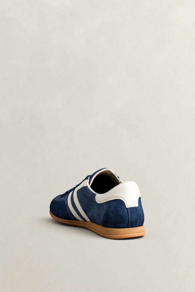 Spearclub sneakers i mocka och l&auml;der