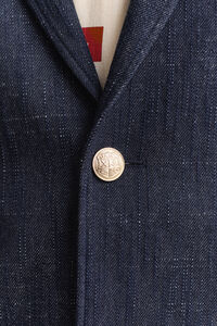 Indigof&auml;rgad kavaj