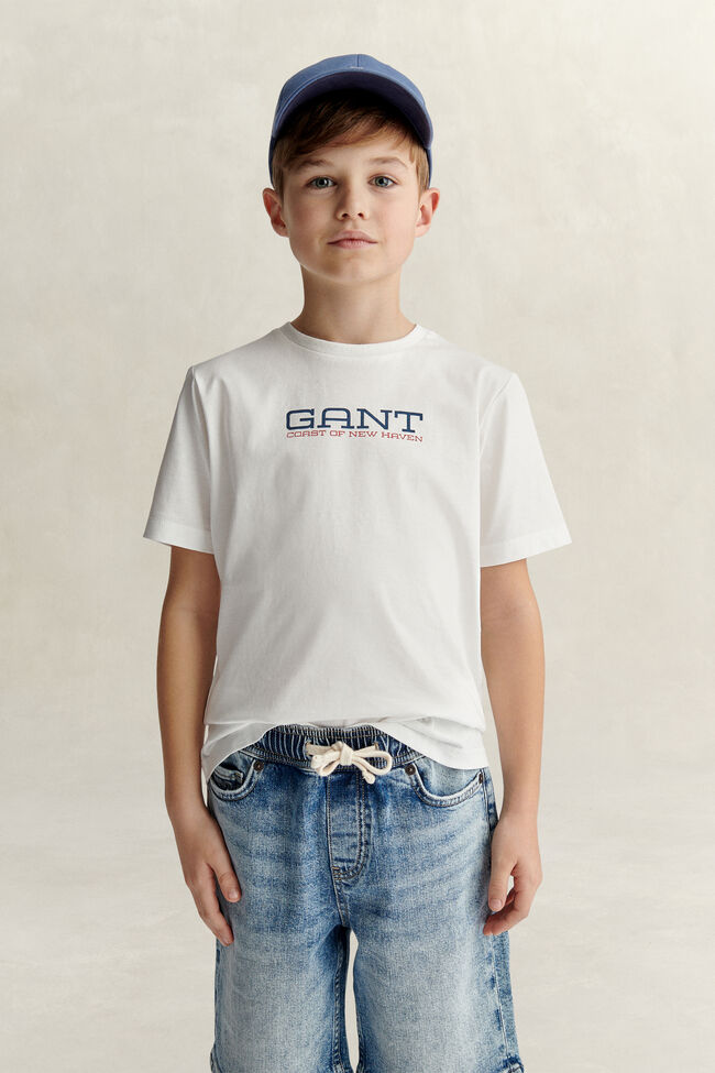 Teen Boys T-shirt med kusttryck