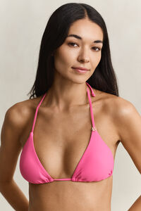 Vadderad trekantsbikinitopp