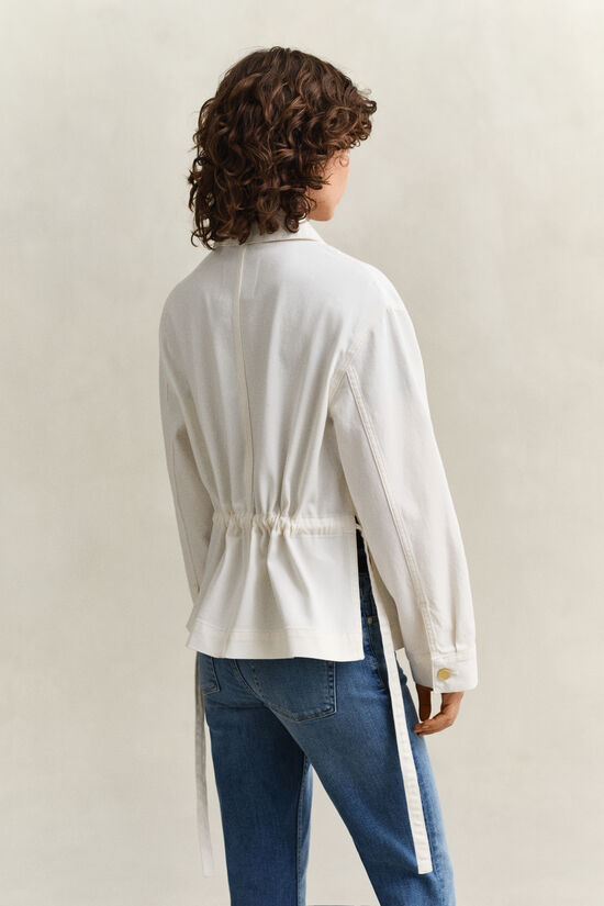 Denimjacka med b&auml;lte