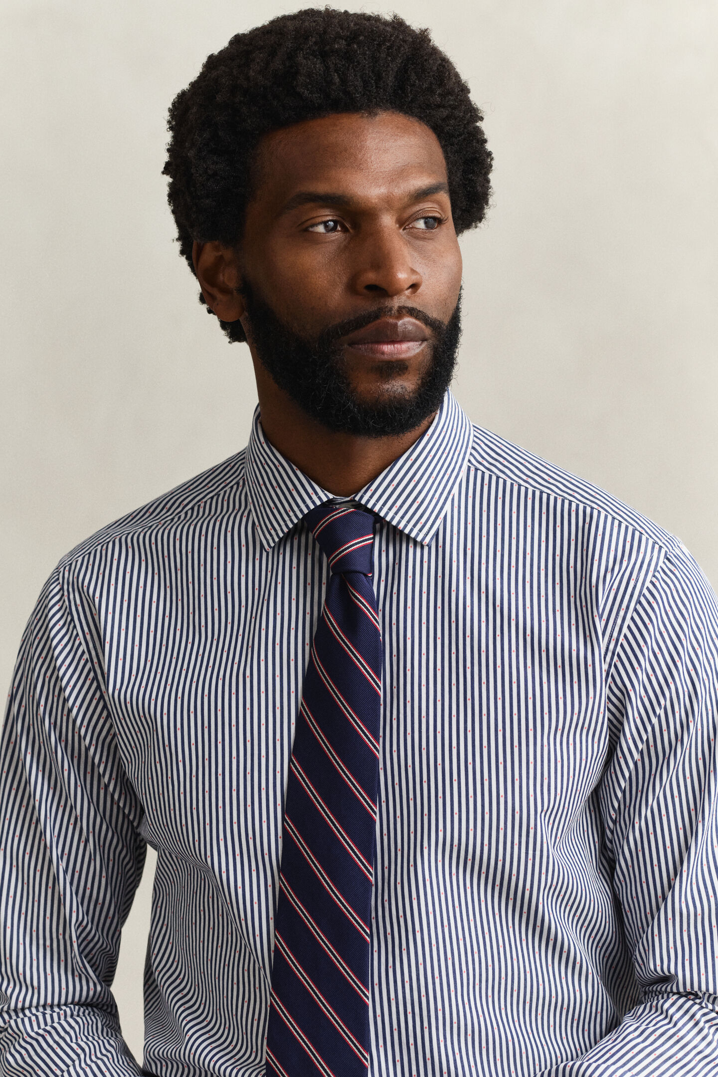 Skjorta med fil coup&eacute;