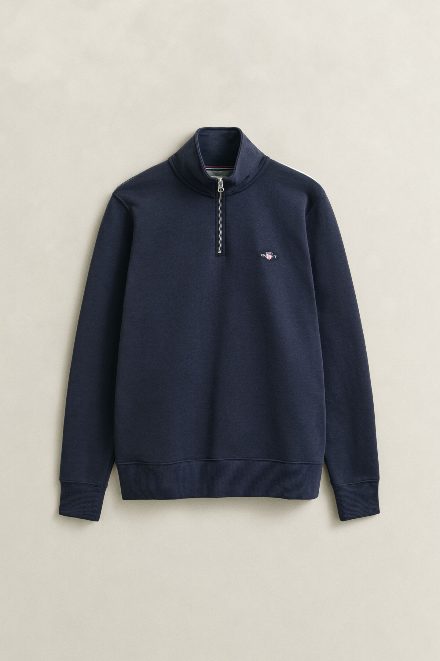 Shield sweatshirt med dragkedja vid hals&ouml;ppningen