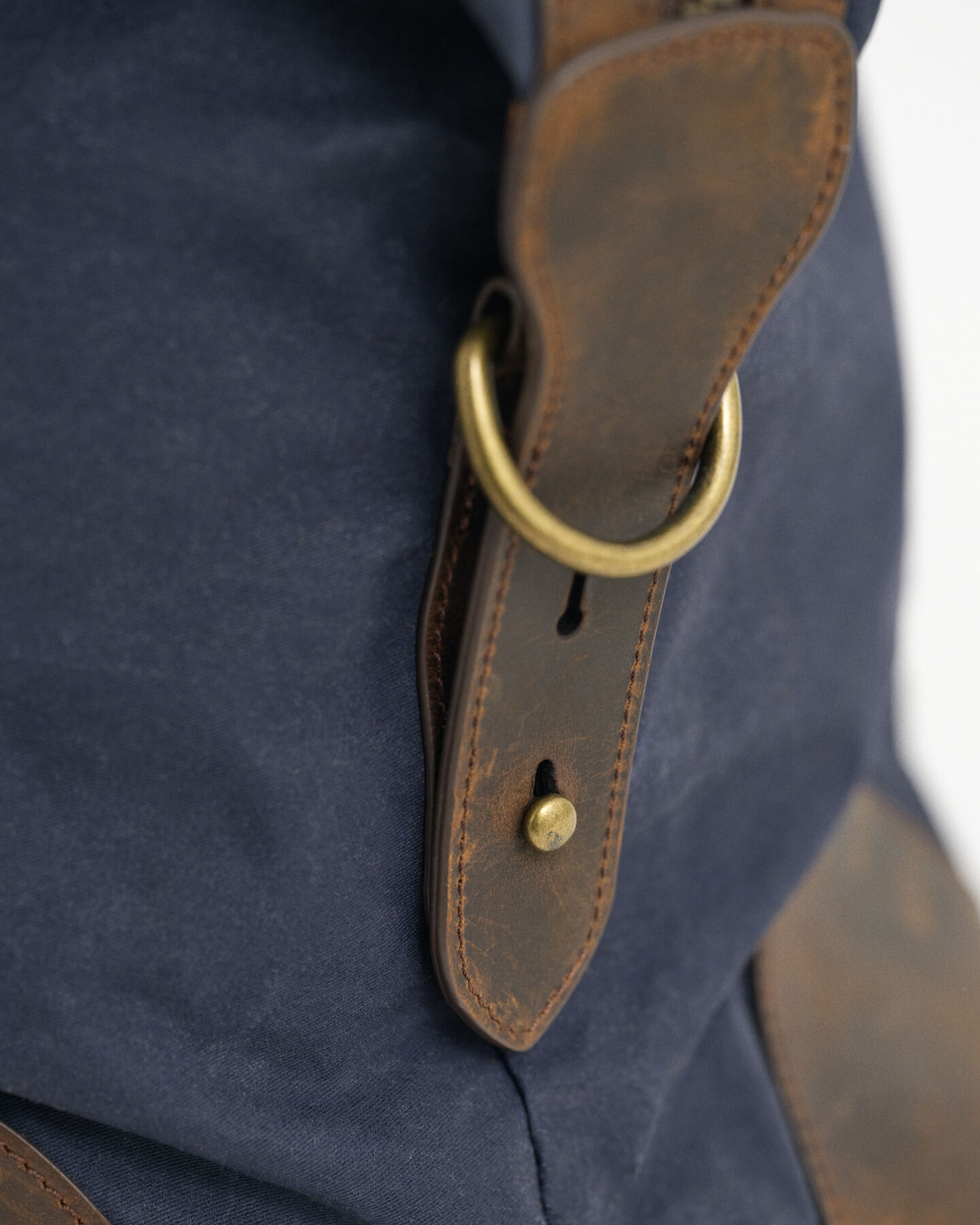 Duffelv&auml;ska i vaxad bomull