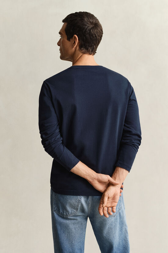 Shield l&aring;ng&auml;rmad T-shirt