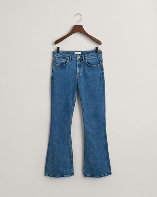 Teen Girls jeans med bootcut