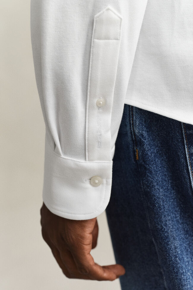 Pik&eacute;skjorta i jersey