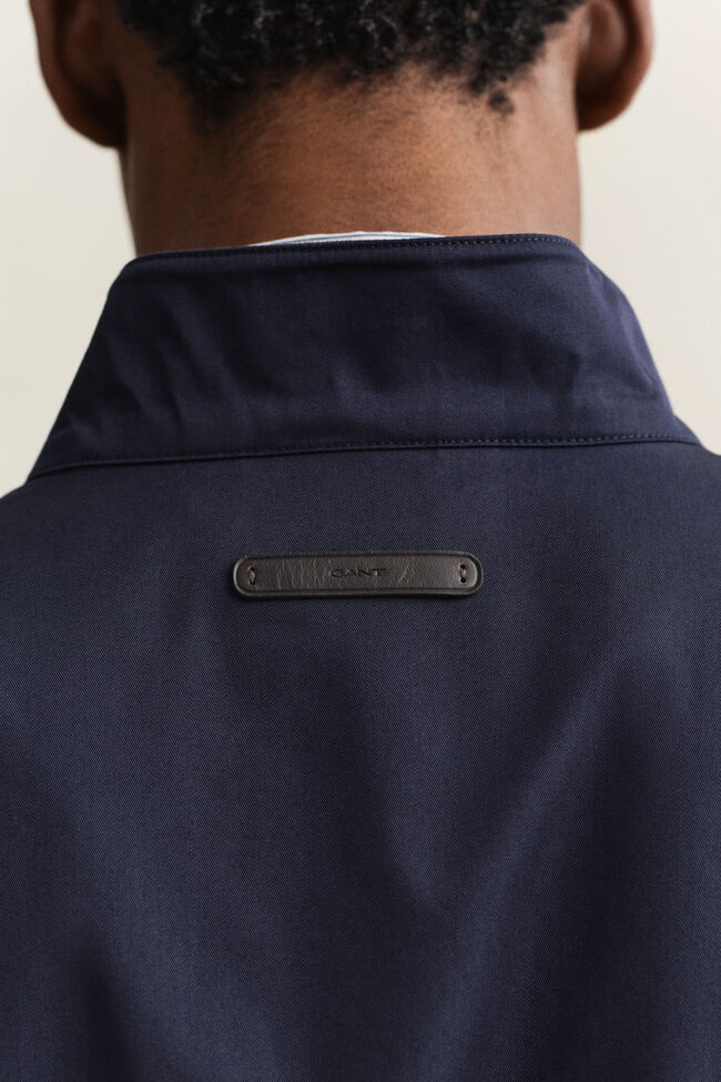 Harringtonjacka i bomullsblandning