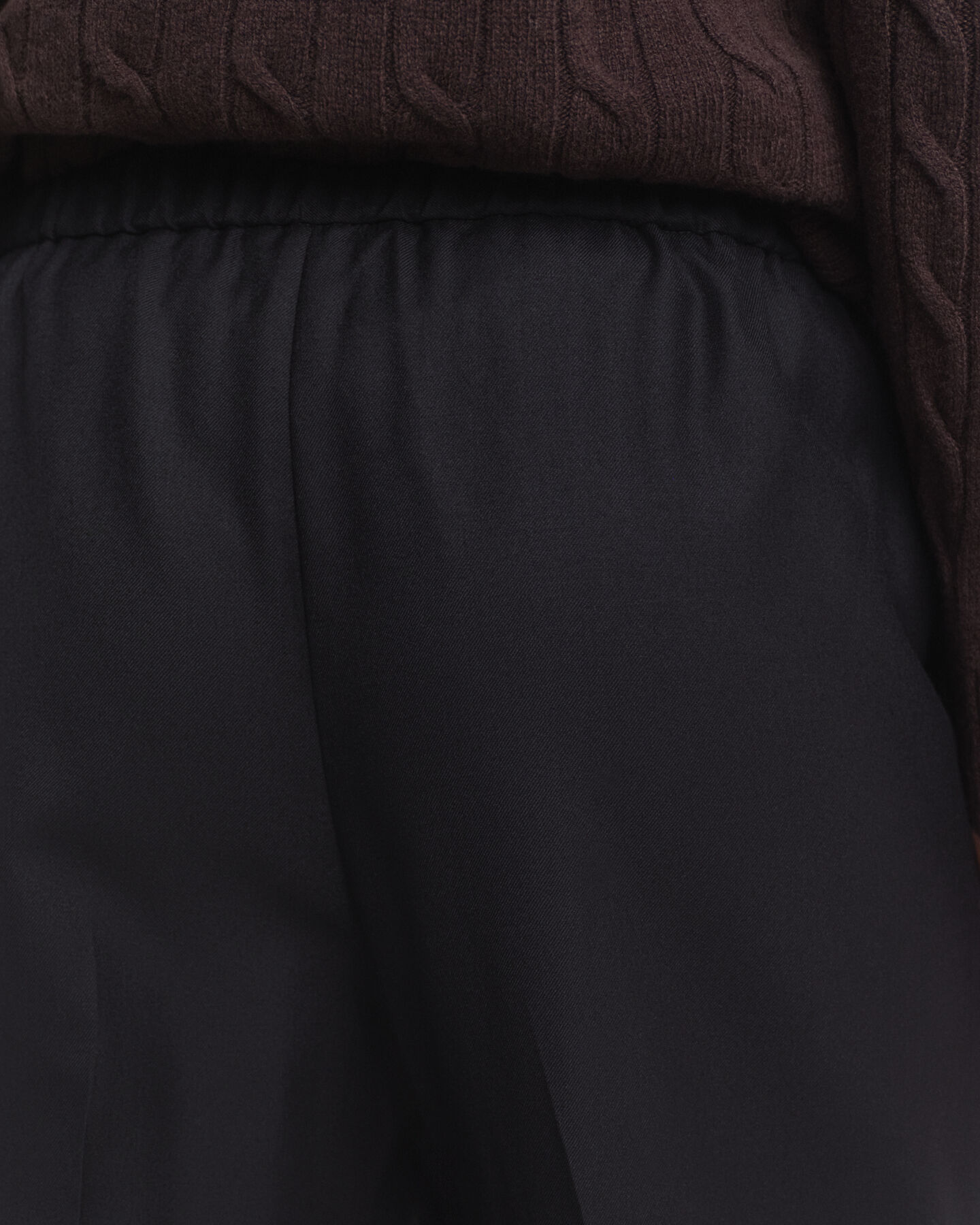 Dra p&aring;-byxor i ullblandning