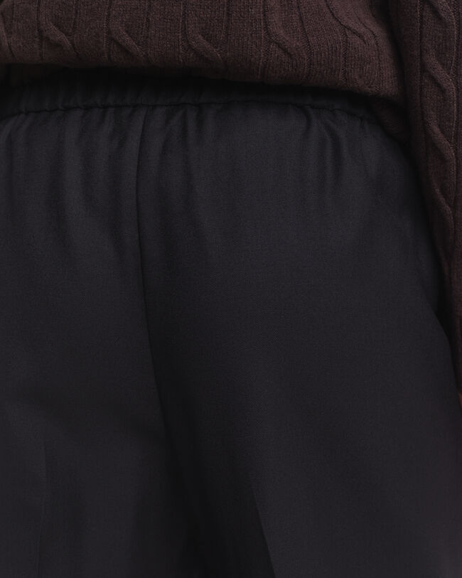 Dra p&aring;-byxor i ullblandning