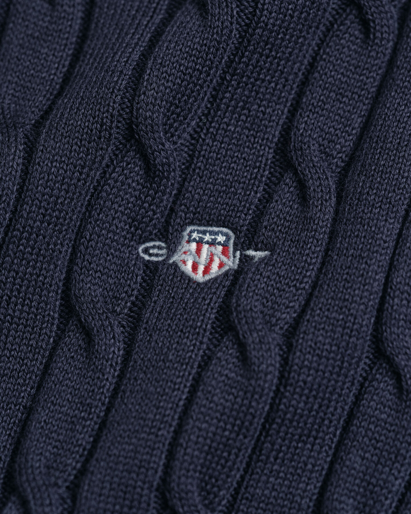 Teen Girls kabelstickad kl&auml;nning i bomullsstretch