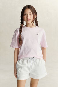 Teen Girls grovspunnen T-shirt