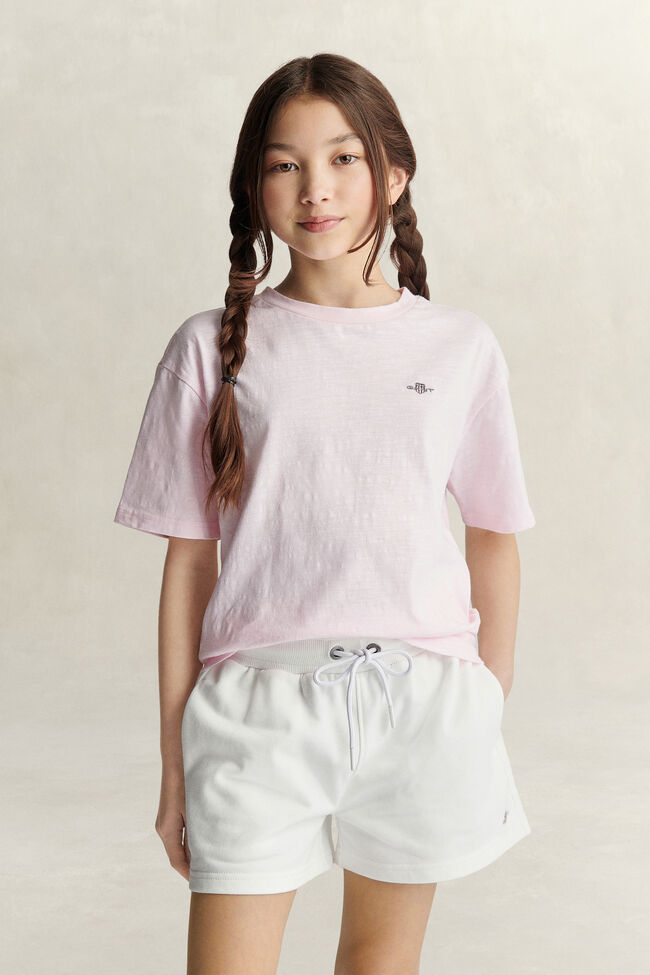 Teen Girls grovspunnen T-shirt