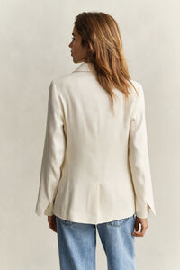 Kavaj i linne med stretch