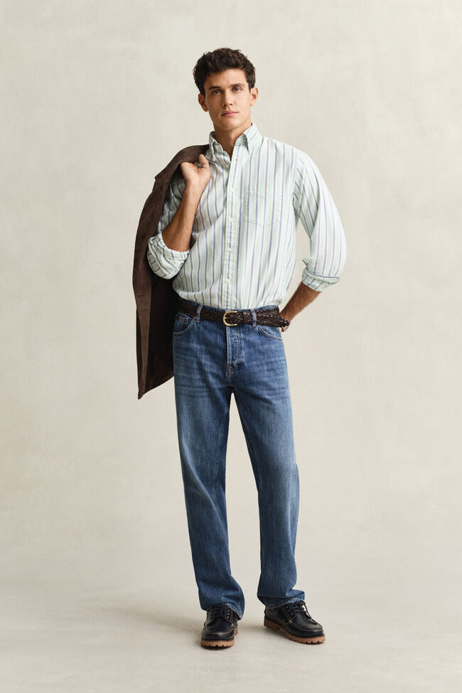 Archive Oxford randig skjorta