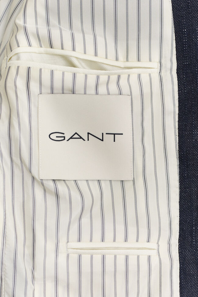 Indigof&auml;rgad kavaj