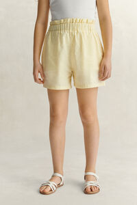 Teen Girls shorts med paperbag-midja