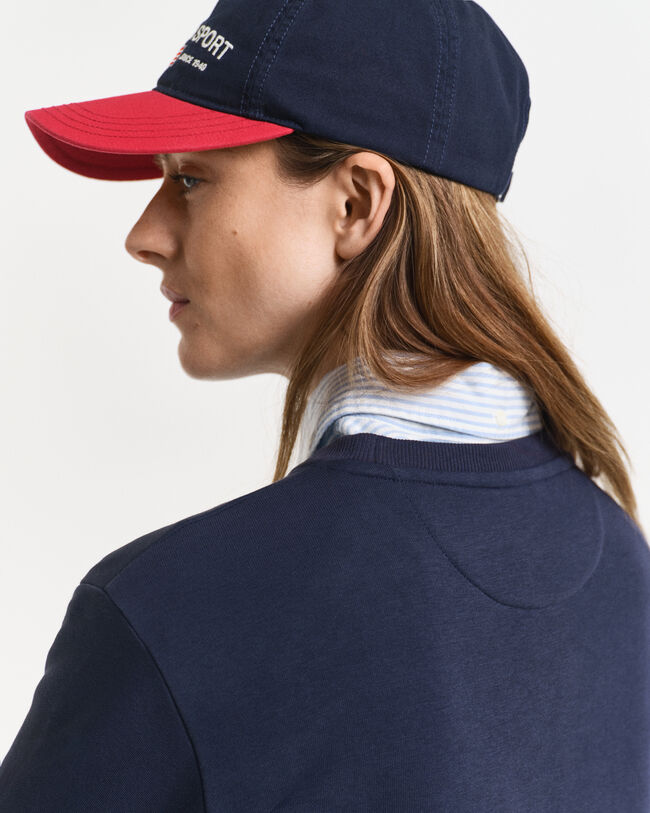 Shield sweatshirtkl&auml;nning med rund halsringning