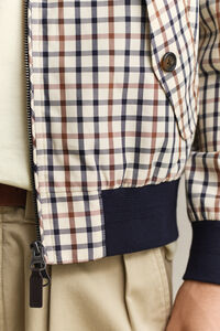 Harringtonjacka i bomullsblandning