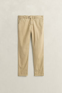 Chinos i linneblandning