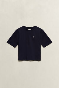 Girls T-shirt med sk&ouml;ldemblem