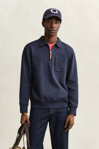 Ponte Di Roma sweatshirt med half-zip