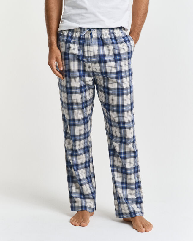 Rutiga pyjamasbyxor