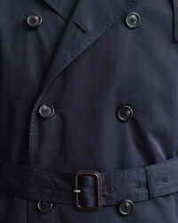 Trenchcoat i bomullsblandning