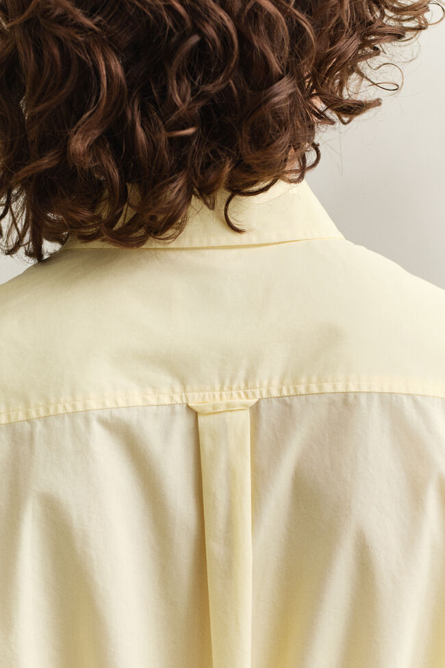 Regular fit klassisk poplinskjorta