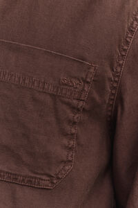 Skjortjacka i linneblandning