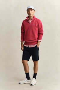 Shield sweatshirt med dragkedja vid hals&ouml;ppningen