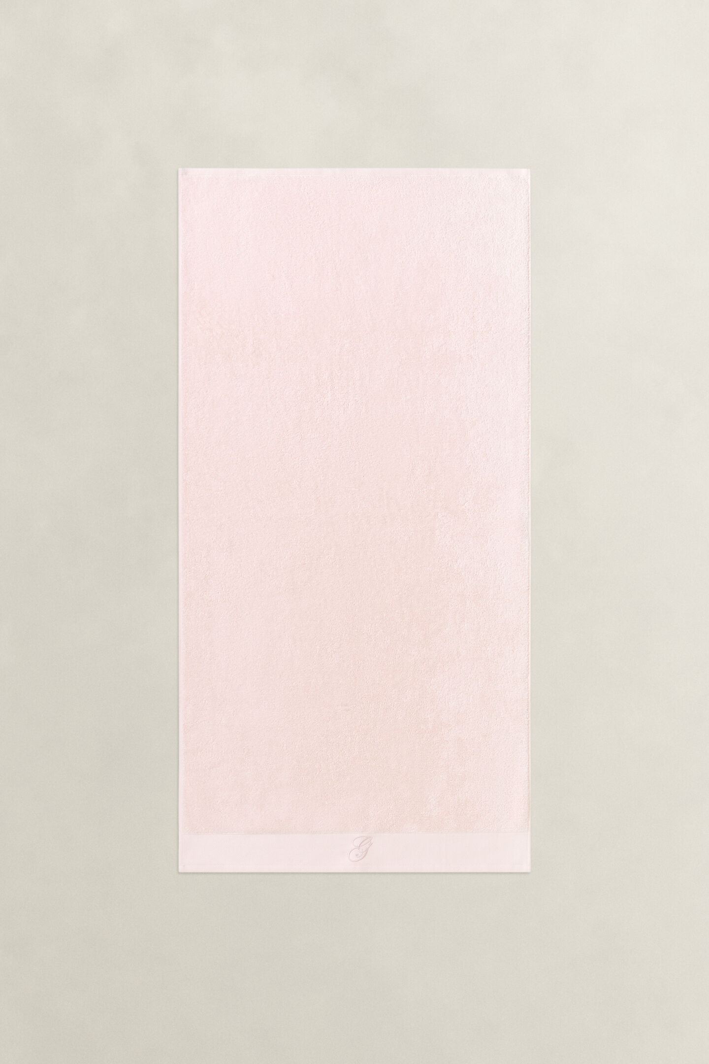 Broderad handduk 70 x 140