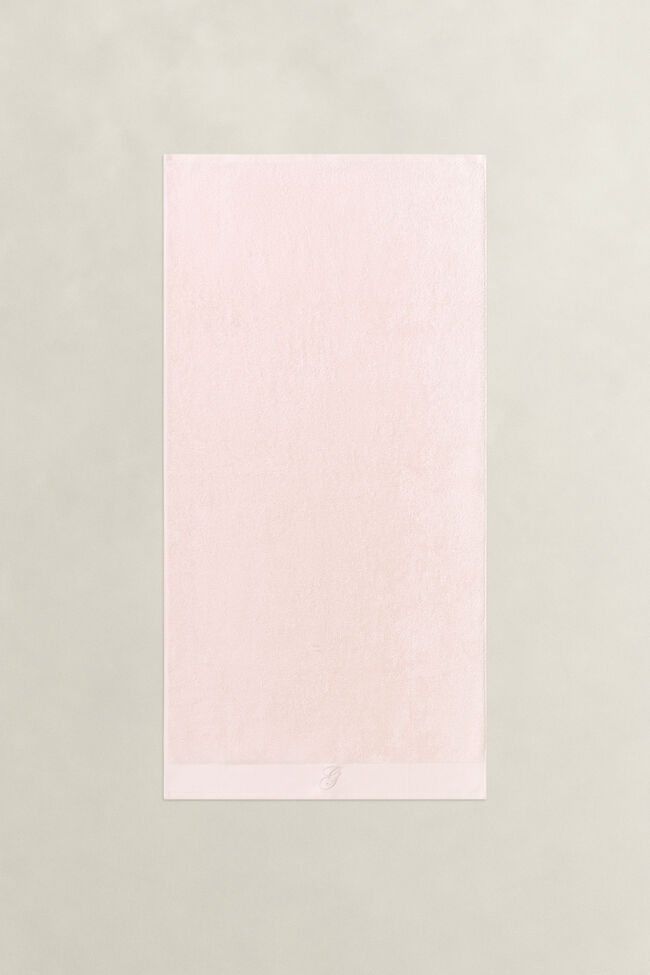 Broderad handduk 70 x 140