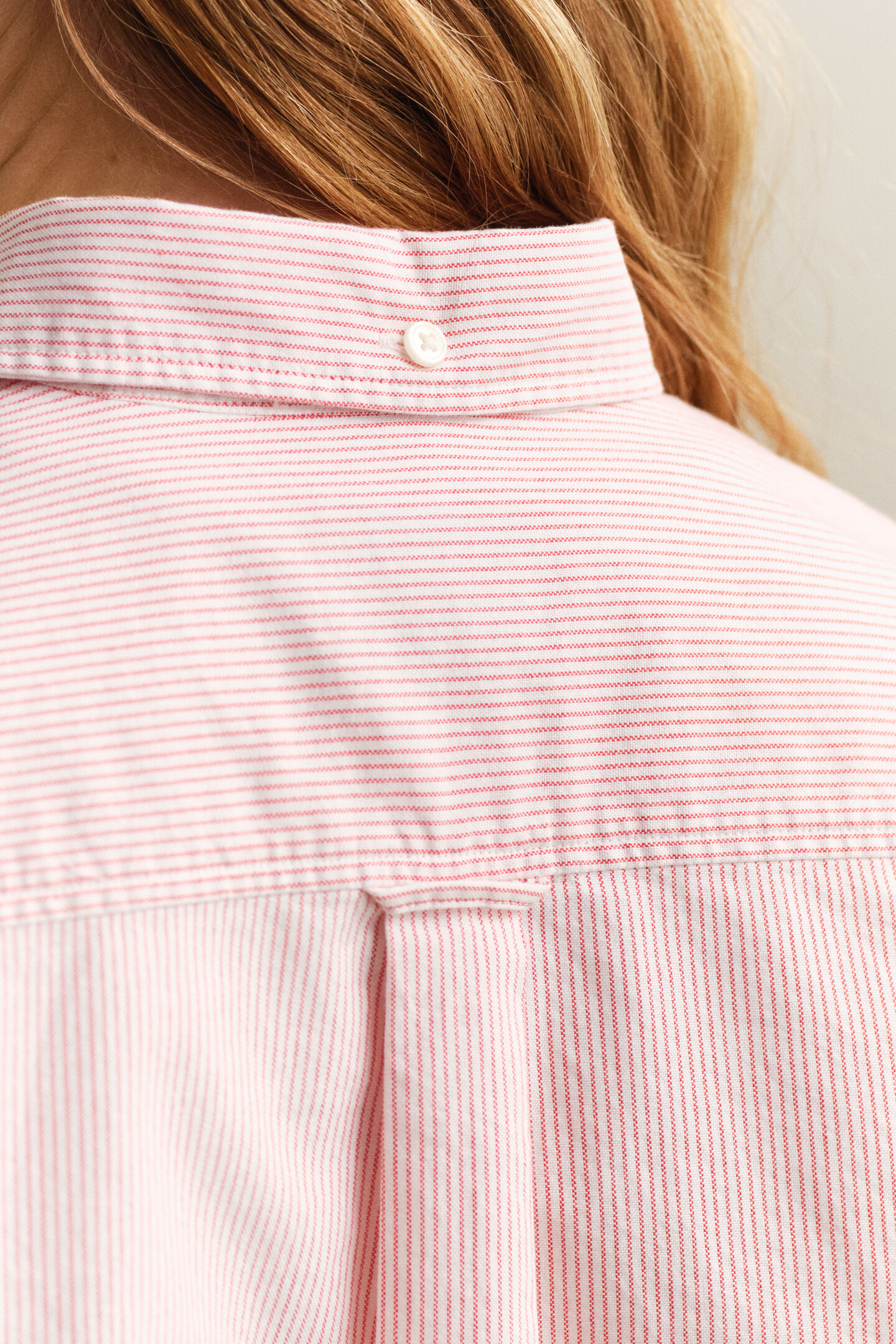 Regular fit klassisk rutig oxfordskjorta