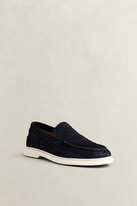 Boery loafers i mocka